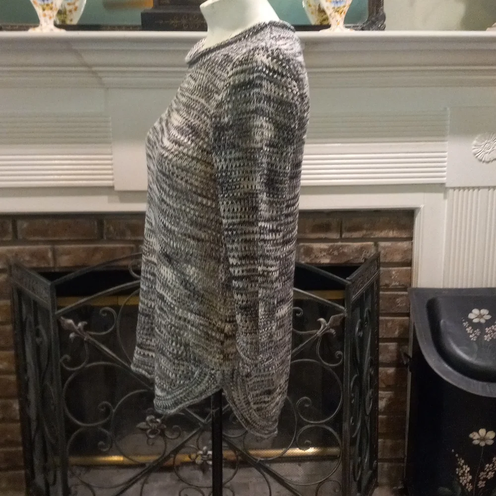 New Directions Petite 3/4 length sleeve Sweater Tunic - Picture 4 of 9